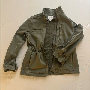 Daily Ritual Khaki Utility Jacket